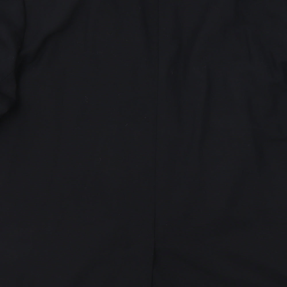 Marks and Spencer Womens Black Polyester Jacket Blazer Size 22