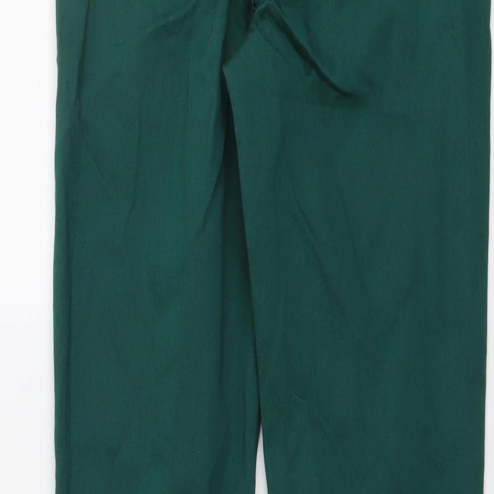 Marks and Spencer Womens Green Cotton Skinny Jeans Size 8 L29 in Regular