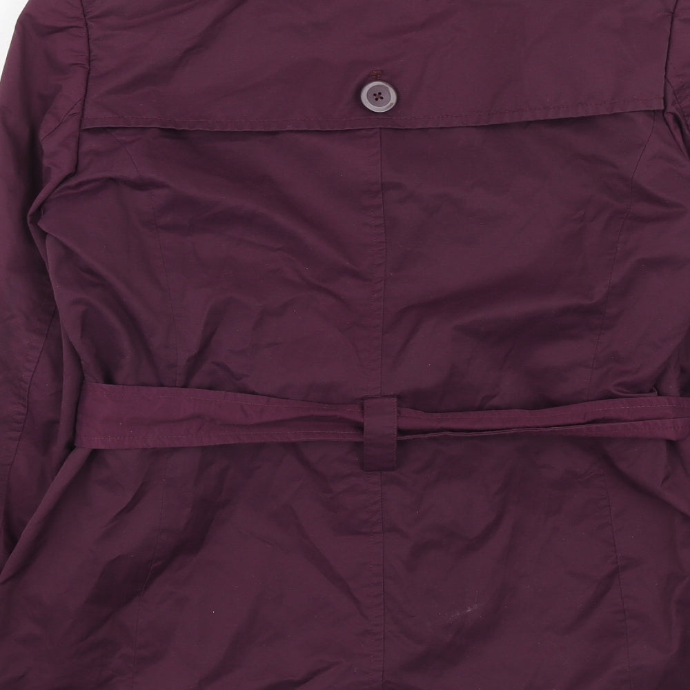 John Lewis Womens Purple Jacket Size 12 Button