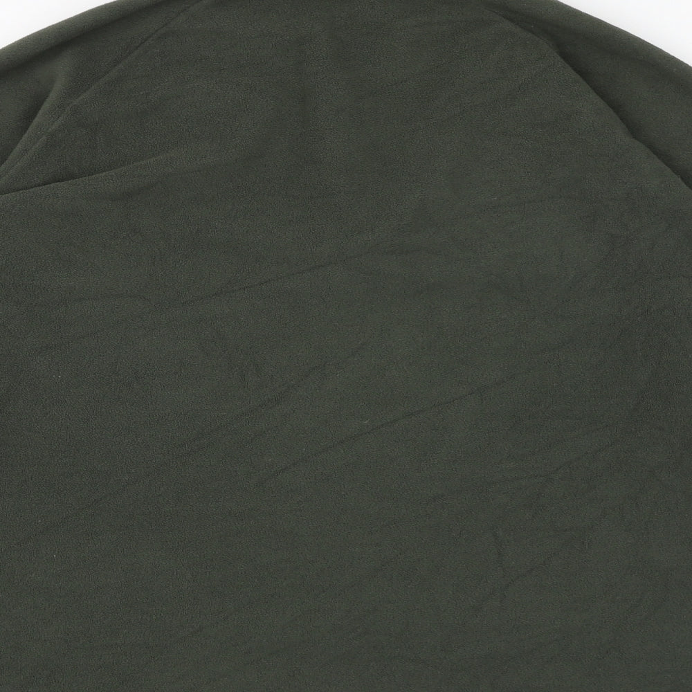 Quechua Womens Green Polyester Pullover Sweatshirt Size M Zip