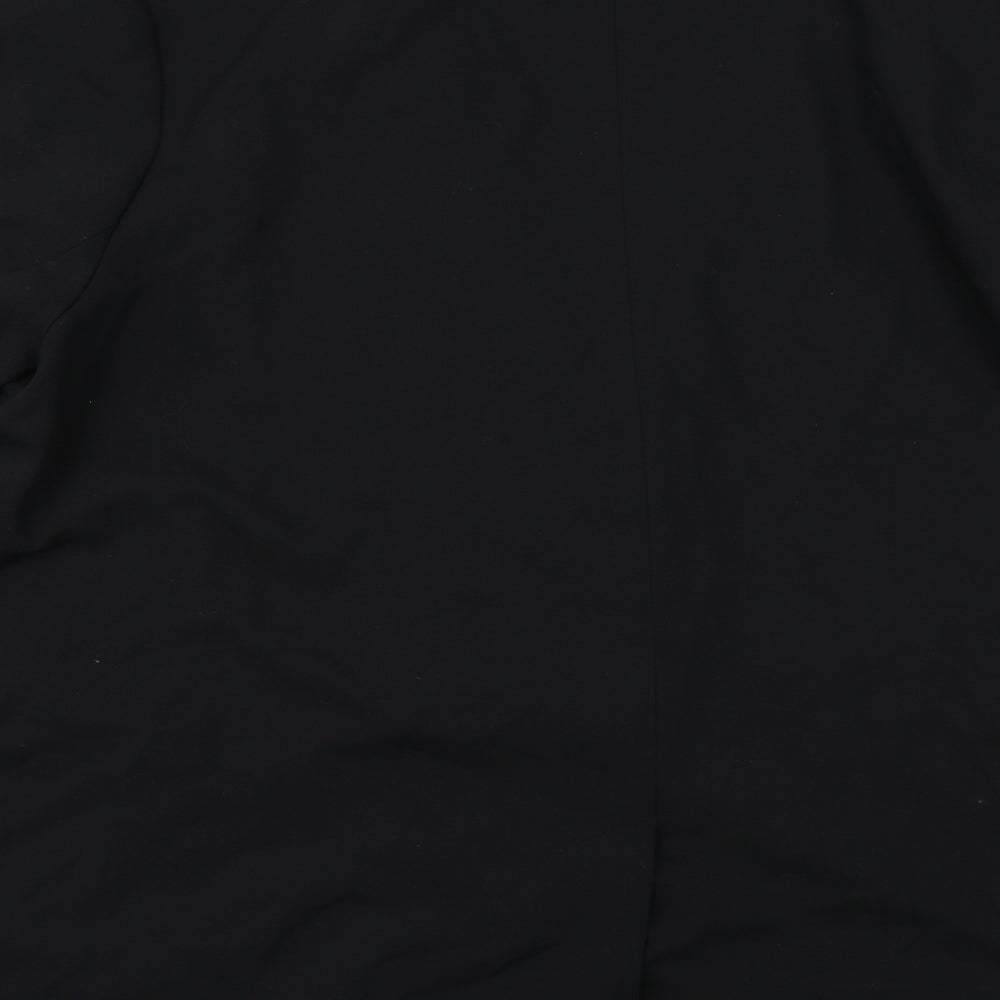 Marks and Spencer Womens Black Polyester Jacket Suit Jacket Size 24