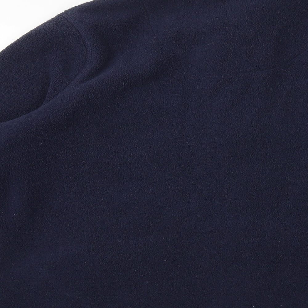 Marks and Spencer Womens Blue Jacket Size 16 Zip