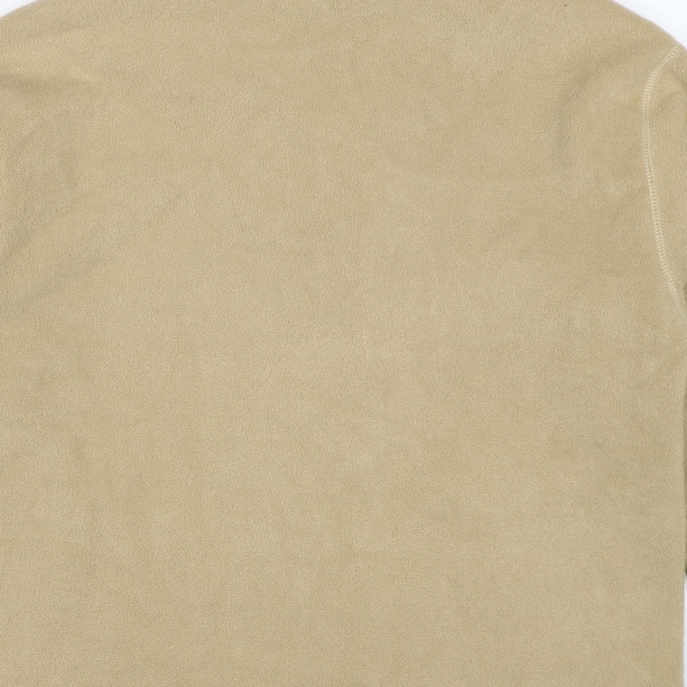 Bonmarché Womens Beige Jacket Size L Zip