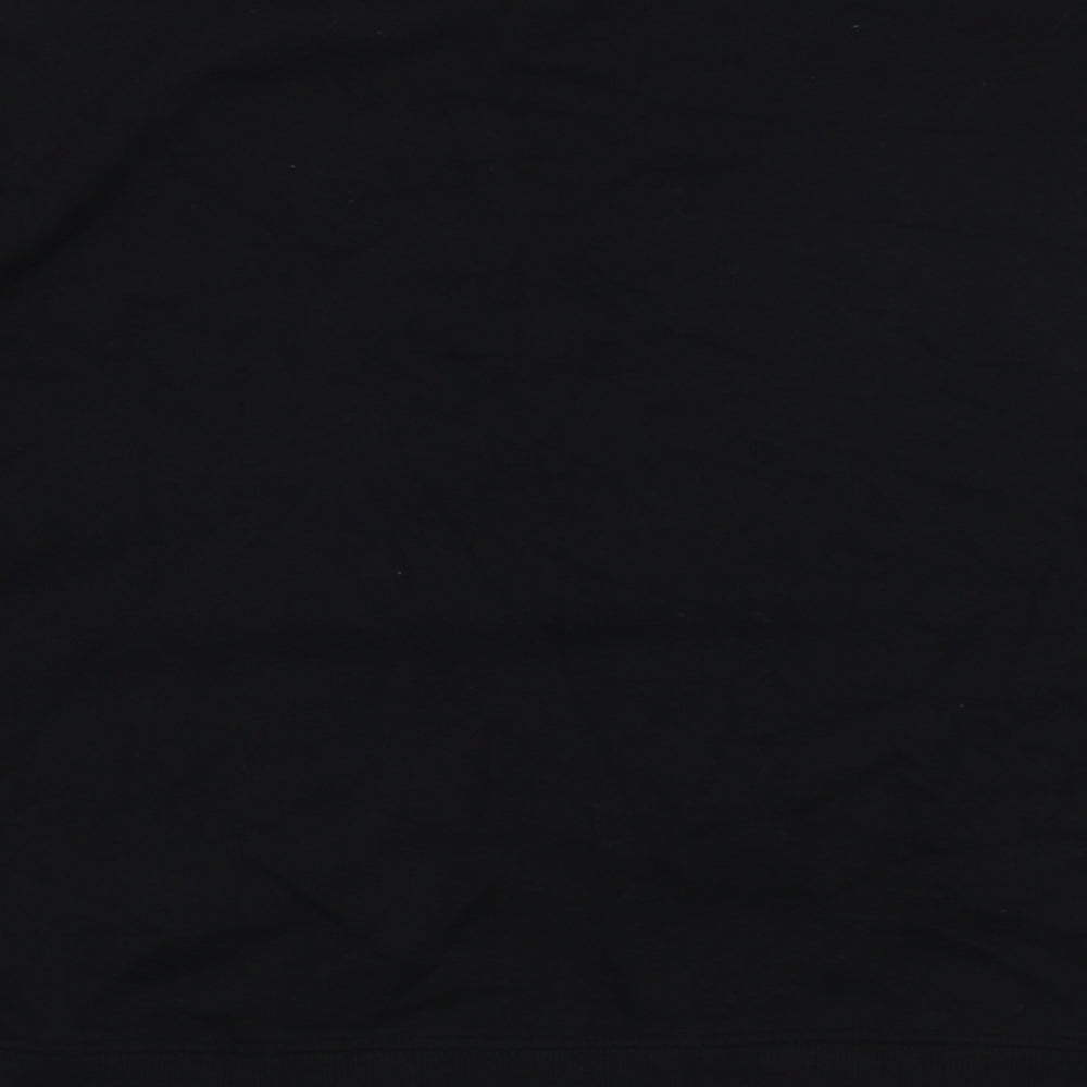 New Look Womens Black Cotton Pullover Sweatshirt Size S Pullover - Chicago