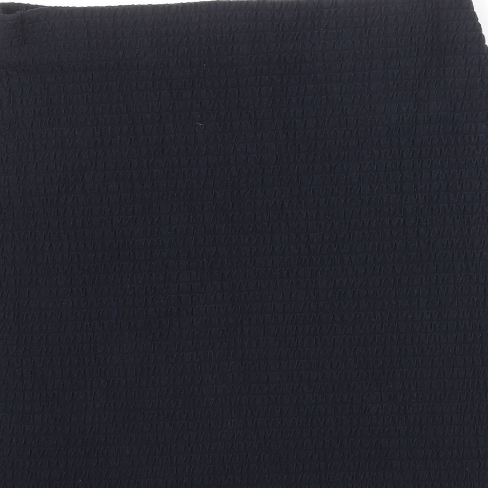 Marks and Spencer Womens Black Polyester Bandage Skirt Size 10