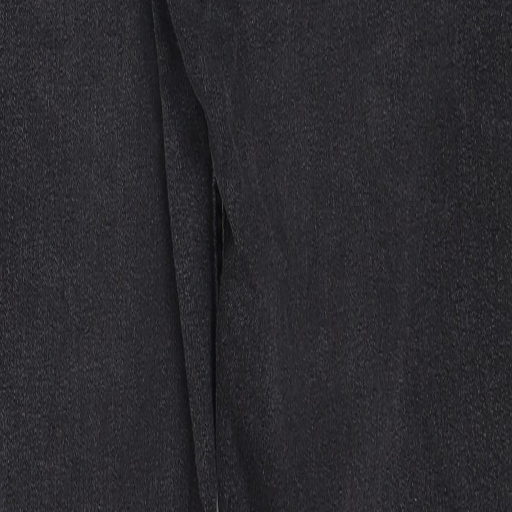 H&M Womens Black Cotton Skinny Jeans Size 29 in Regular Zip