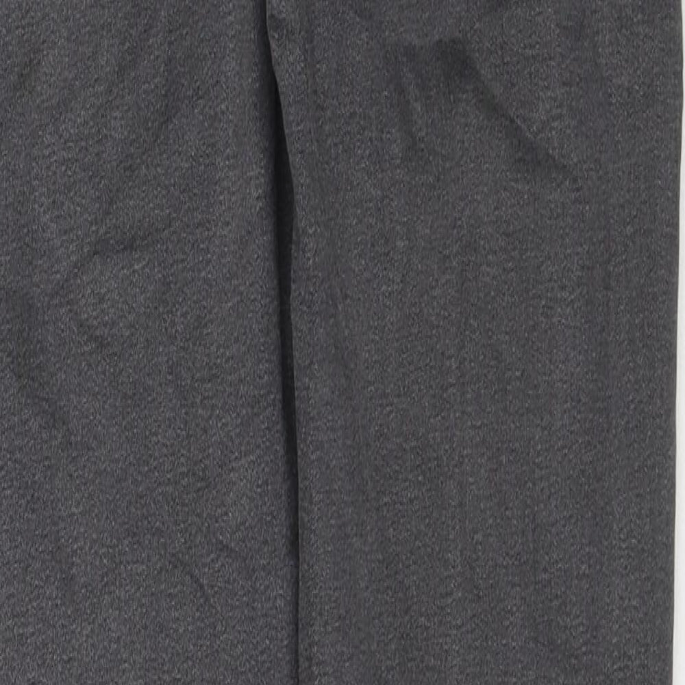 Marks and Spencer Womens Grey Cotton Jegging Jeans Size 10 Regular Zip