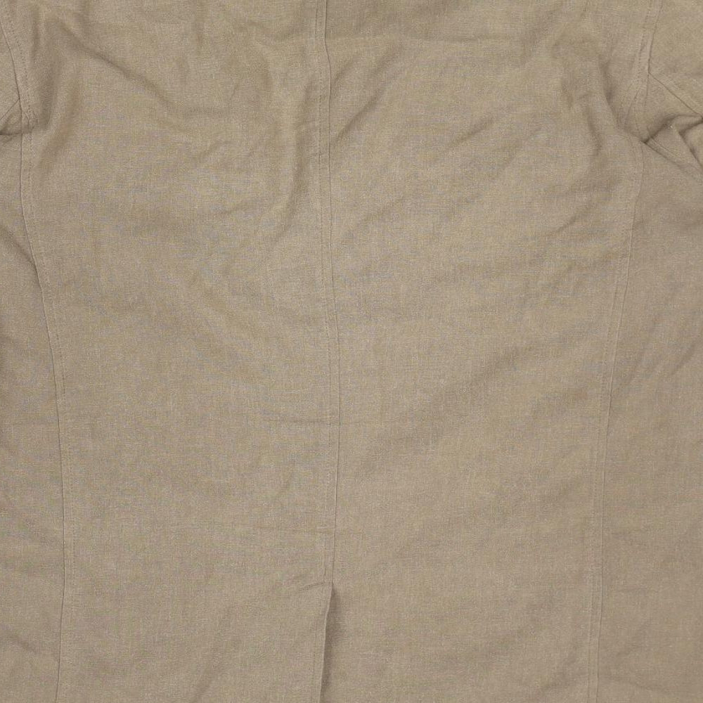 Rohan Mens Beige Jacket Blazer Size 46 Button