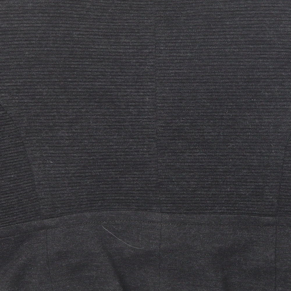 Marks and Spencer Womens Grey Jacket Blazer Size 14 Button