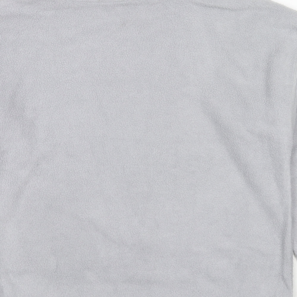 Marks and Spencer Womens Grey Polyester Pullover Sweatshirt Size S Pullover