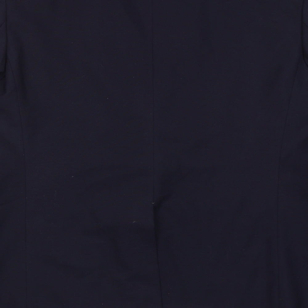 Marks and Spencer Mens Blue Wool Jacket Suit Jacket Size 40 Regular