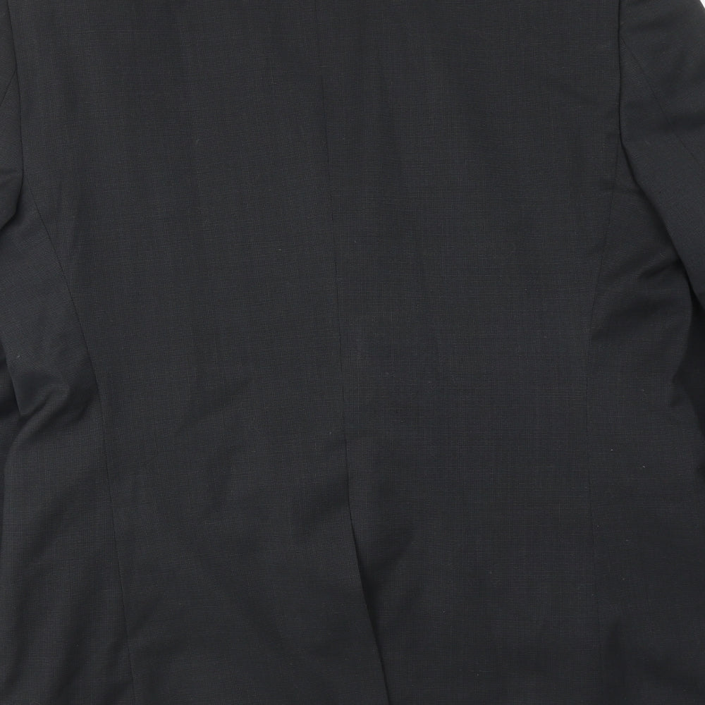 Marks and Spencer Mens Grey Wool Jacket Suit Jacket Size 40 Regular