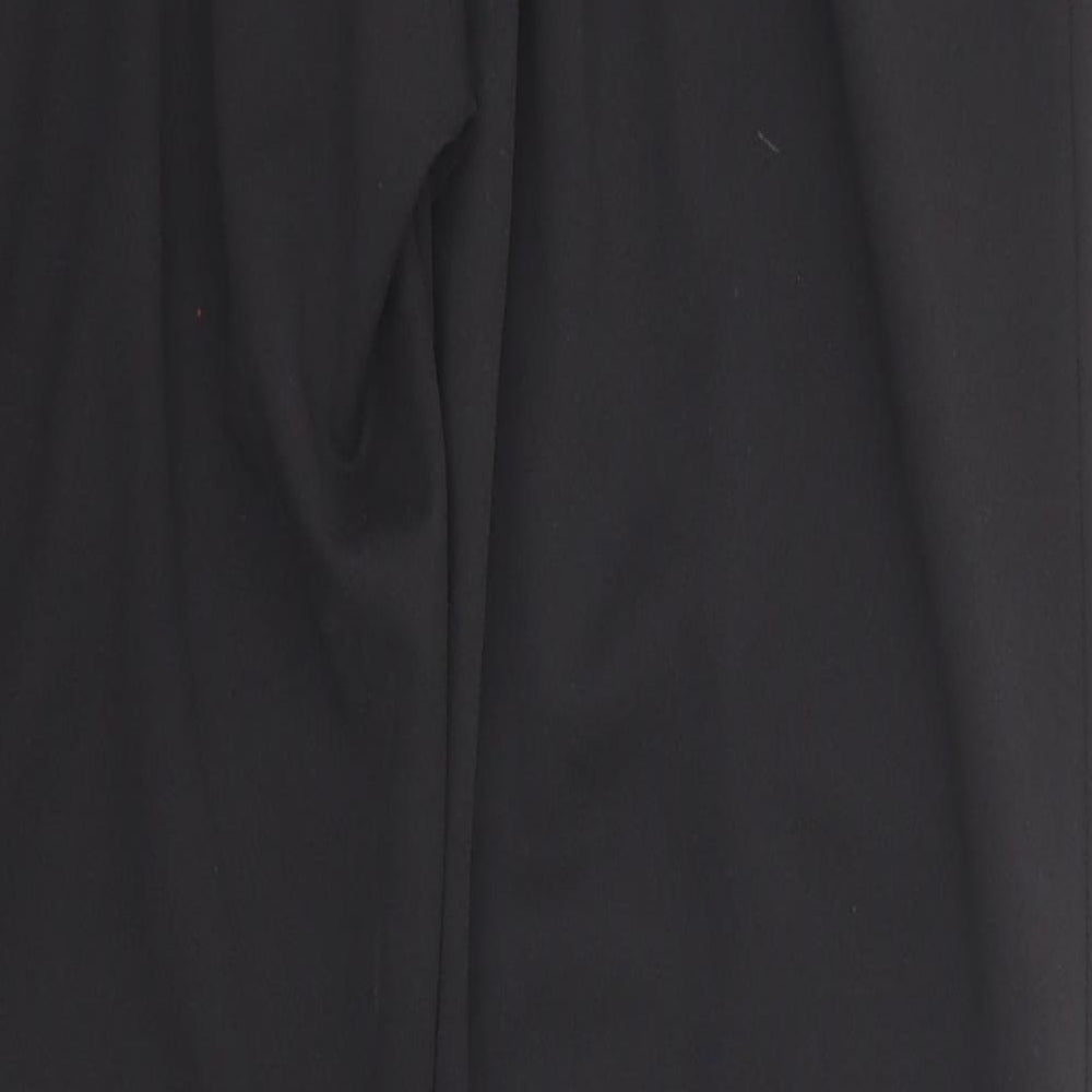 Hailys Womens Black Polyester Trousers Size L Regular