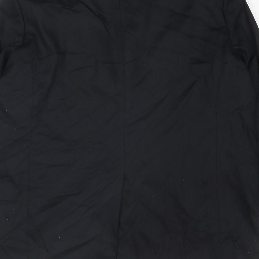 Marks and Spencer Womens Black Lyocell Jacket Suit Jacket Size 14