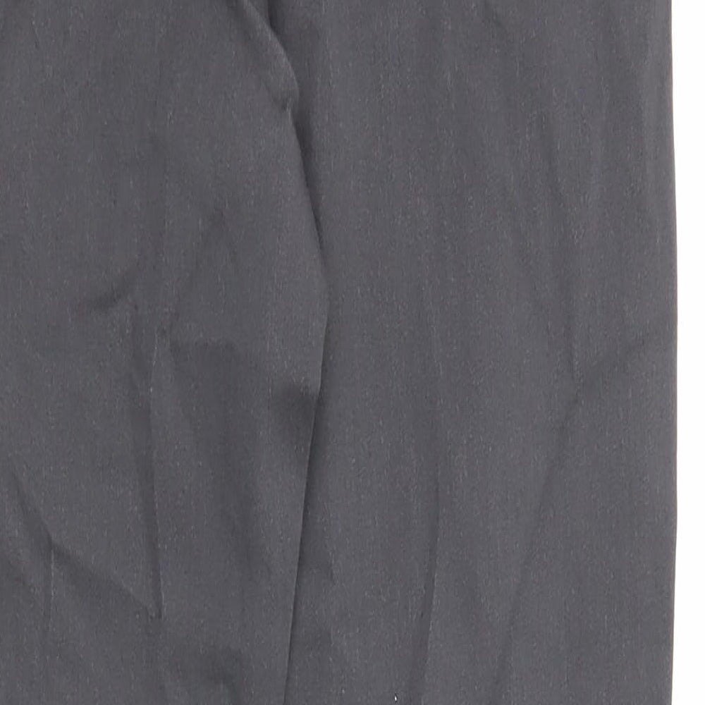 Marks and Spencer Womens Grey Cotton Skinny Jeans Size 8 L25 in Regular Zip