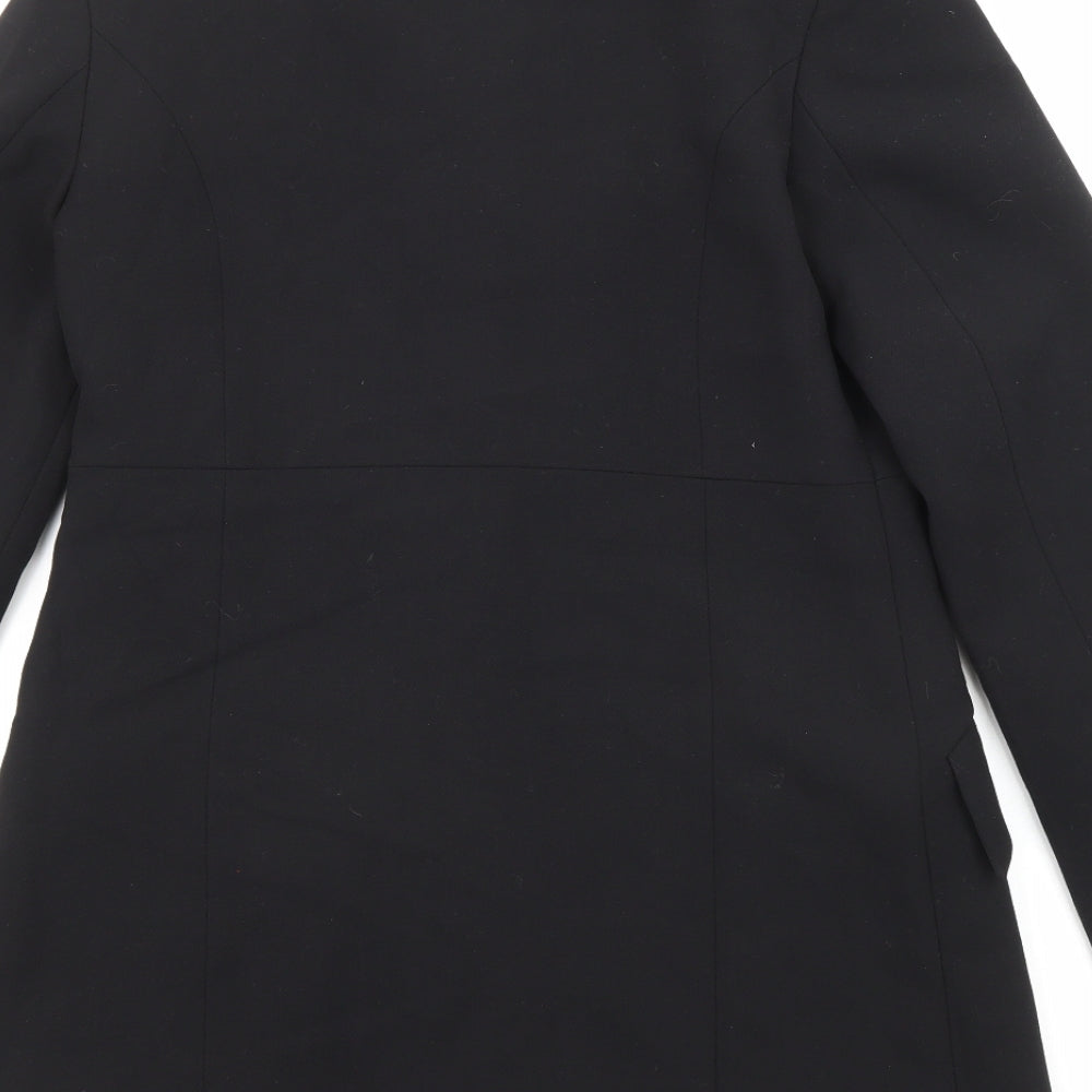 Marks and Spencer Womens Black Jacket Blazer Size 8 Button