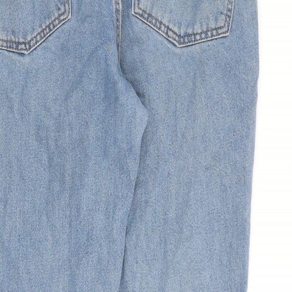 ASOS Mens Blue Cotton Tapered Jeans Size 33 in L30 in Regular Zip