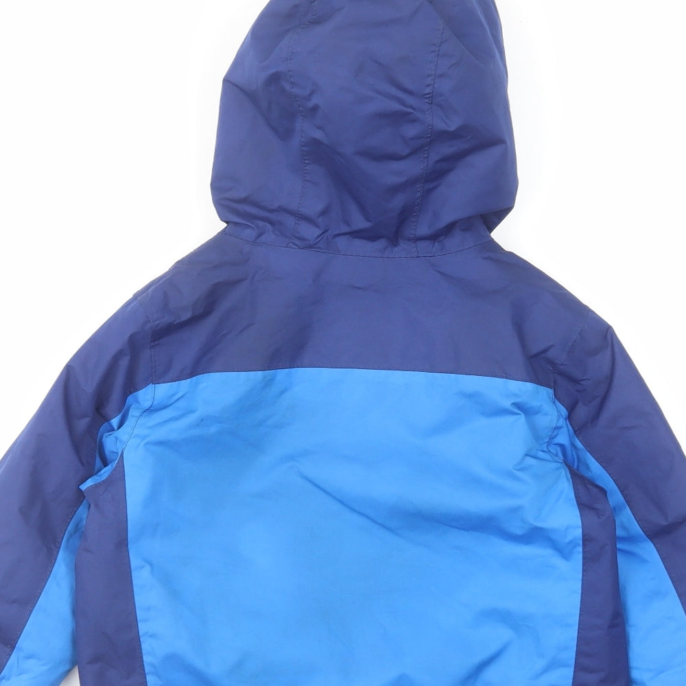 Wild Winter Boys Blue Rain Coat Coat Size 12-18 Months Zip