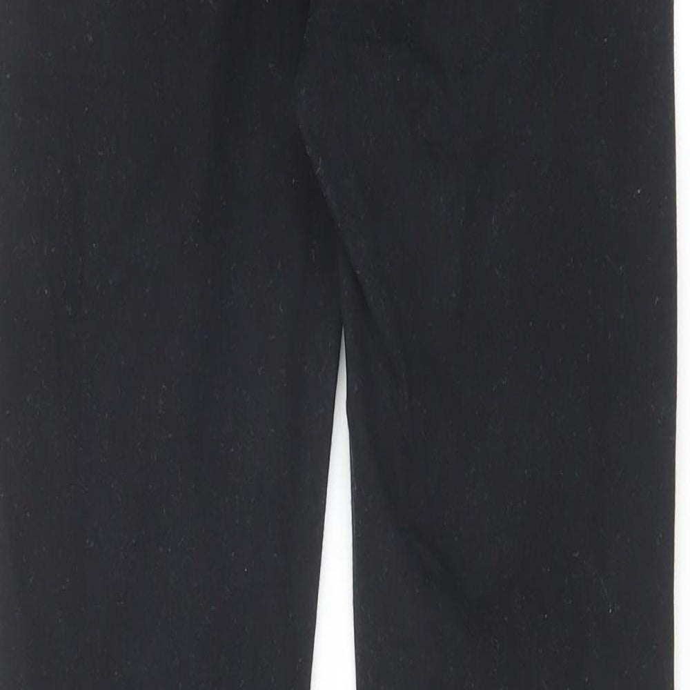 New Look Womens Black Cotton Jegging Jeans Size 8 L26 in Regular
