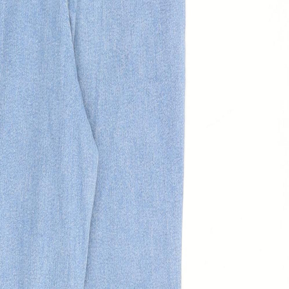 H&M Womens Blue Cotton Skinny Jeans Size S L29 in Regular