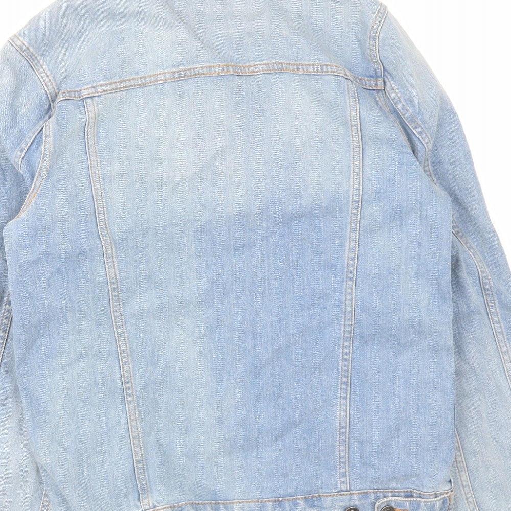 ASOS Womens Blue Jacket Size S Button