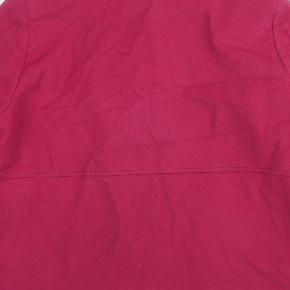 Marks and Spencer Womens Pink Jacket Size 18 Button