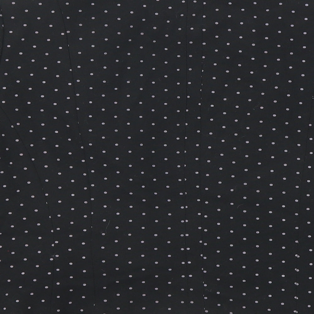 Red Herring Womens Black Polka Dot Jacket Blazer Size 10