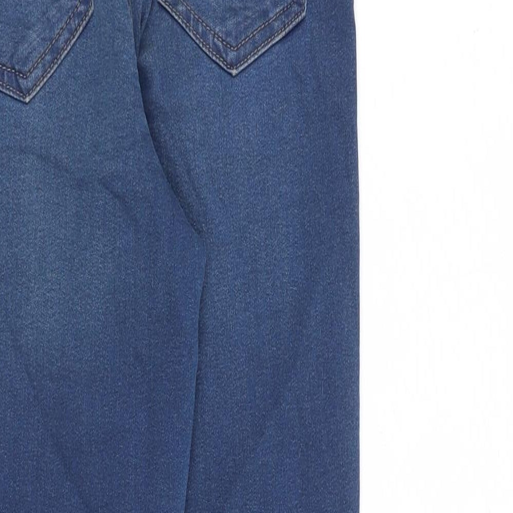 Marks and Spencer Womens Blue Cotton Jegging Jeans Size 6 L26 in Regular