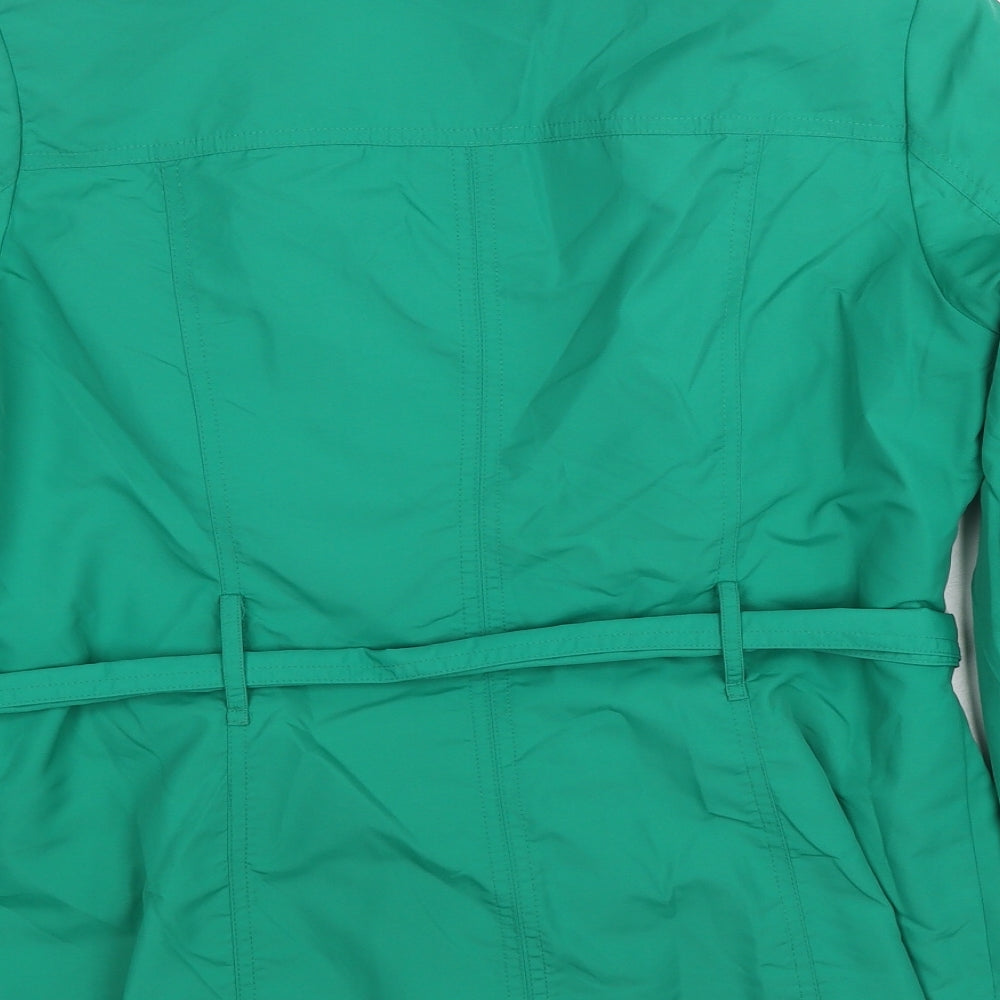 Marks and Spencer Womens Green Jacket Size 14 Button