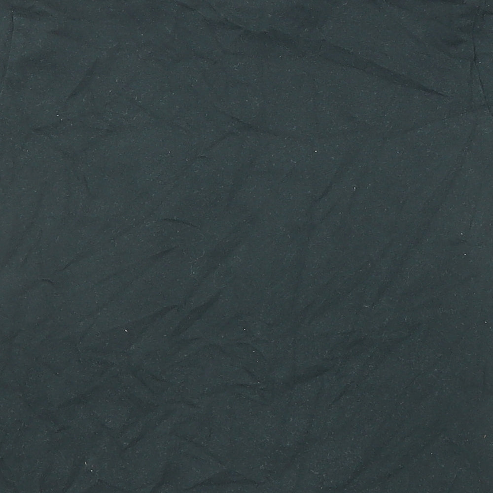 Batman Boys Black Cotton Basic T-Shirt Size 6-7 Years Crew Neck Pullover
