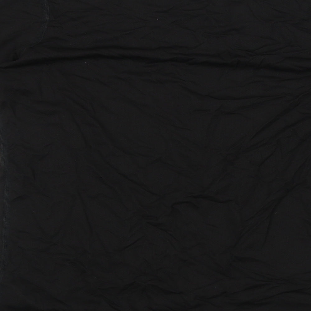 Helly Hansen Womens Black Polypropylene Basic T-Shirt Size XL Round Neck Pullover