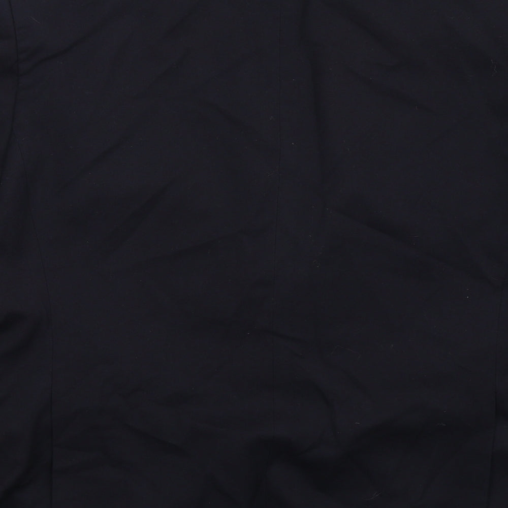 Marks and Spencer Mens Blue Polyester Jacket Suit Jacket Size 42 Regular