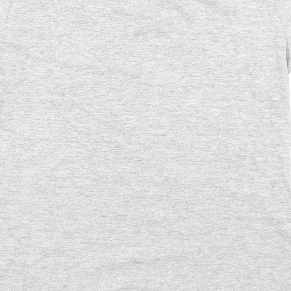 Neon Sheep Womens Green Cotton Jersey T-Shirt Size XS Round Neck - Rainbow Embroidery, Over It