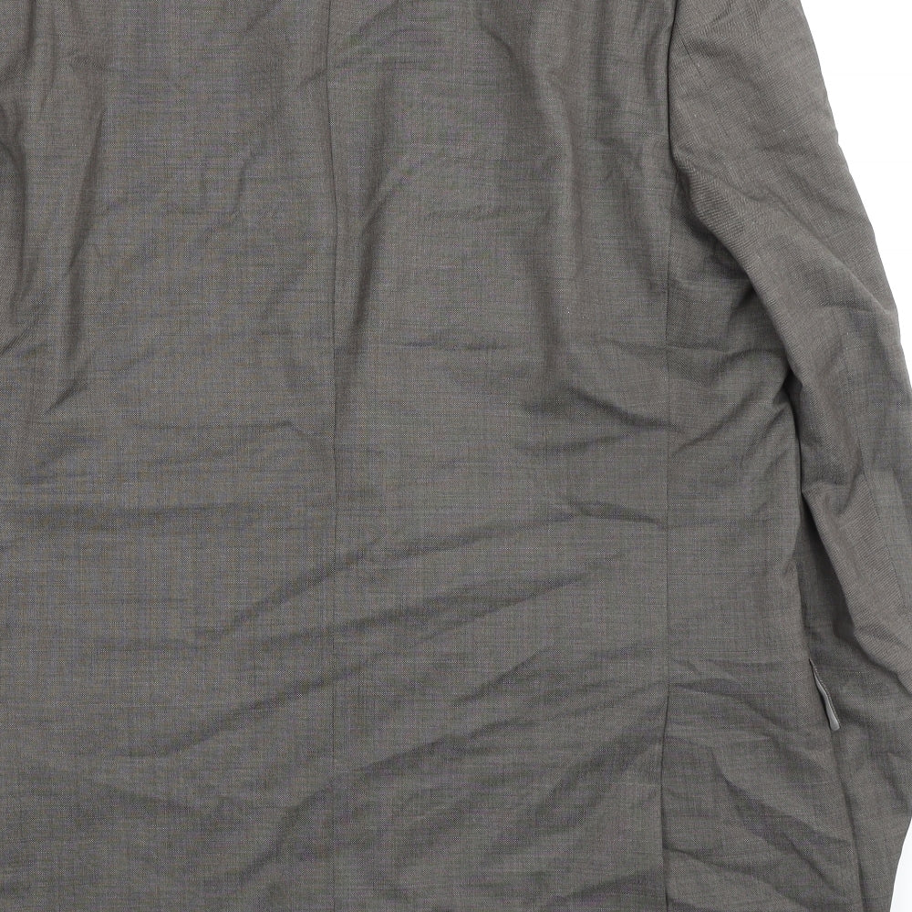 Marks and Spencer Mens Grey Wool Jacket Suit Jacket Size 44 Regular