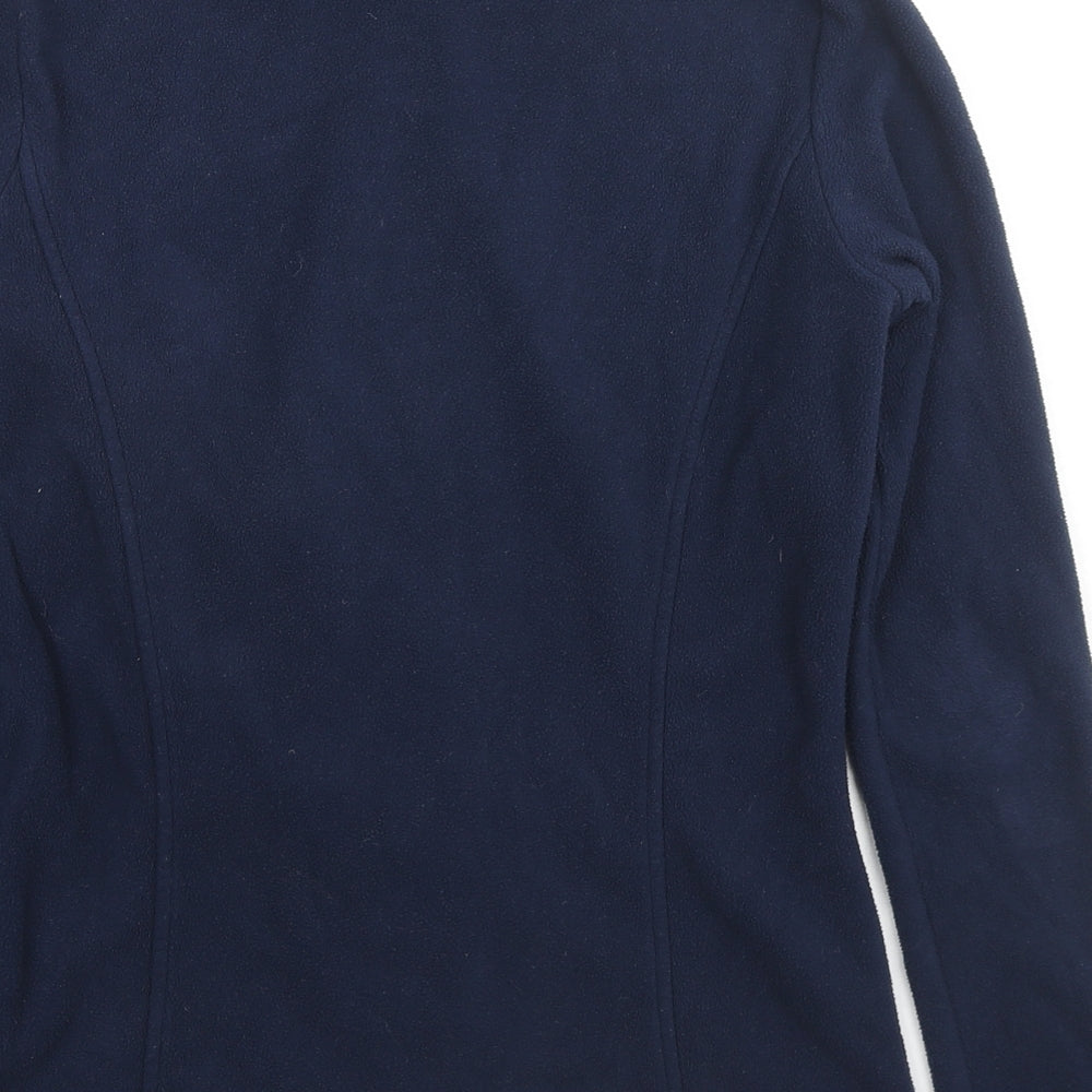 Marks and Spencer Womens Blue Jacket Size 8 Zip