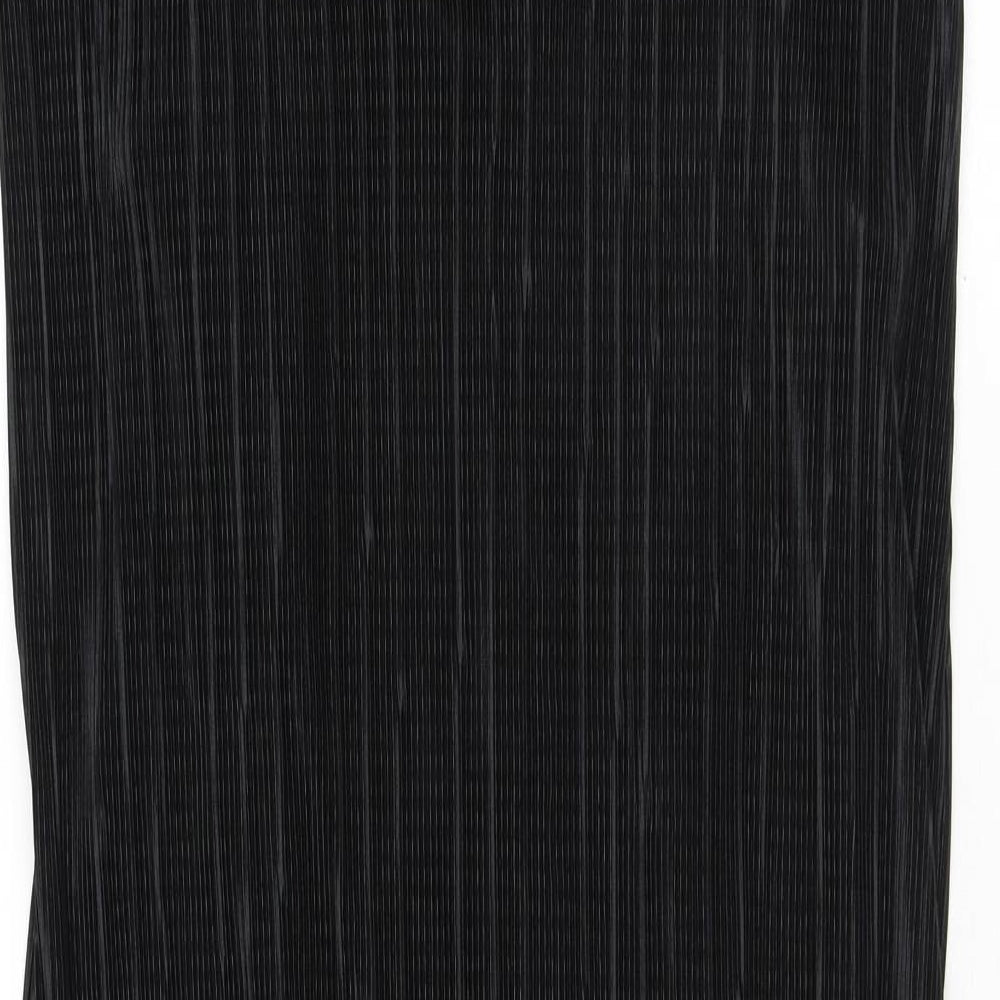 Therapy Womens Black Polyester Tank Dress Size 12 Scoop Neck Pullover