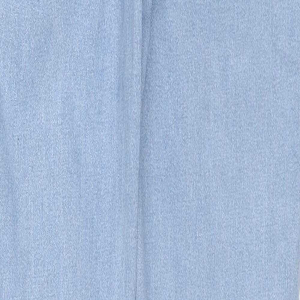 Jeans Womens Blue Cotton Skinny Jeans Size XS L27 in Regular Zip