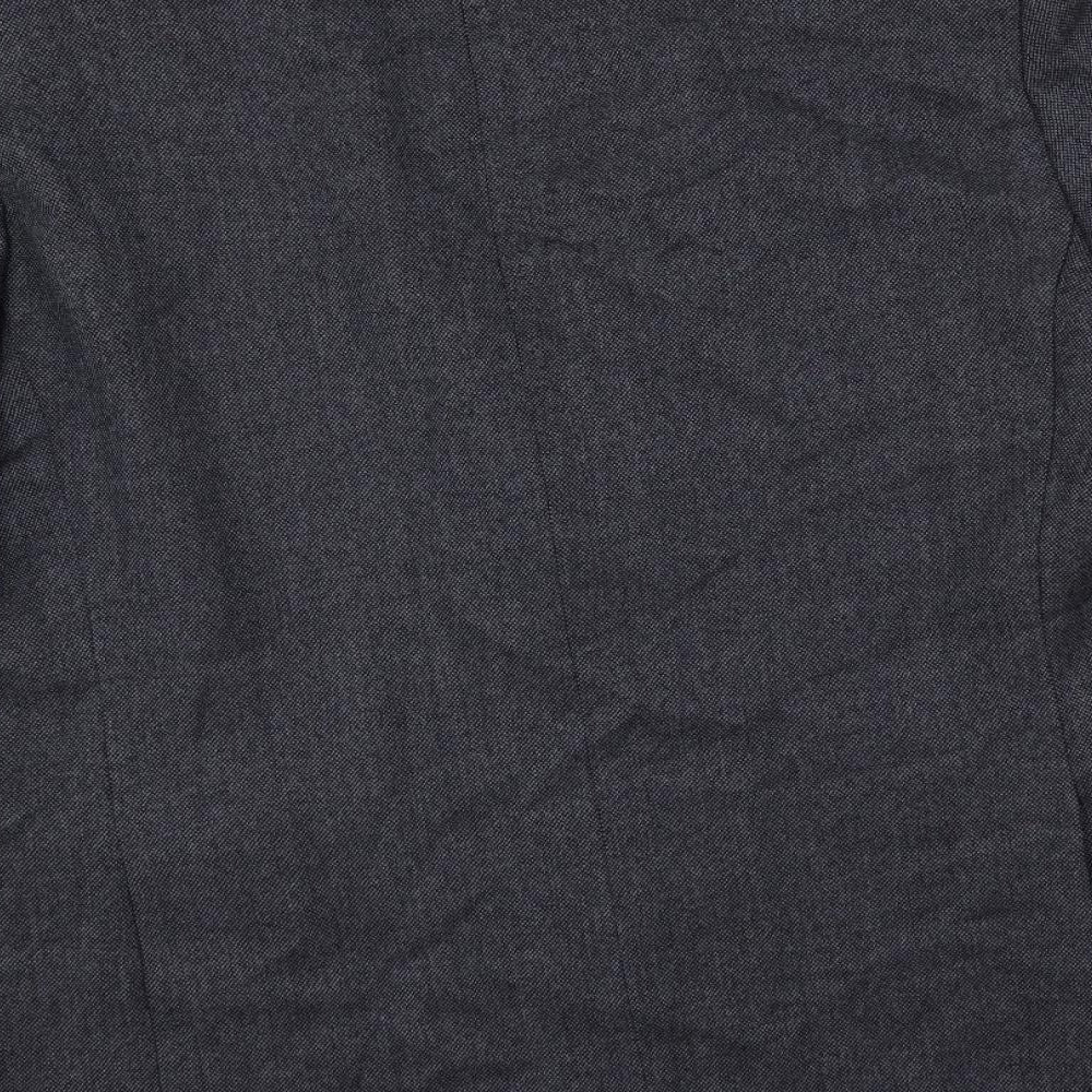 Marks and Spencer Mens Grey Wool Jacket Suit Jacket Size 46 Regular