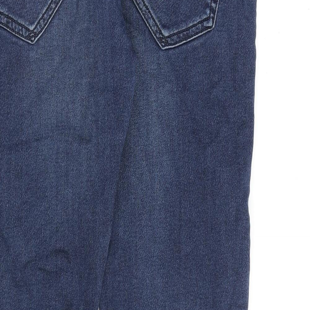 ONLY & SONS Mens Blue Cotton Straight Jeans Size 31 in L30 in Slim Zip