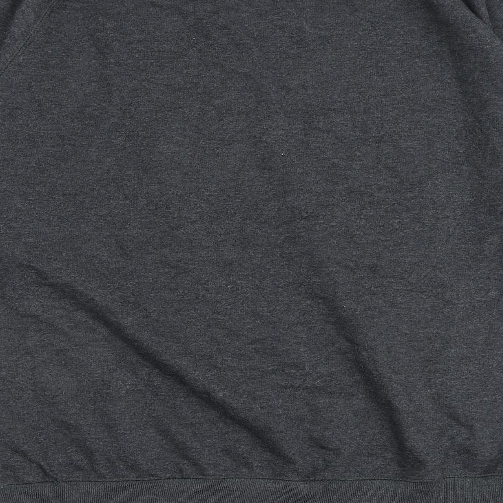 Sutsu Mens Grey Cotton Pullover Sweatshirt Size M