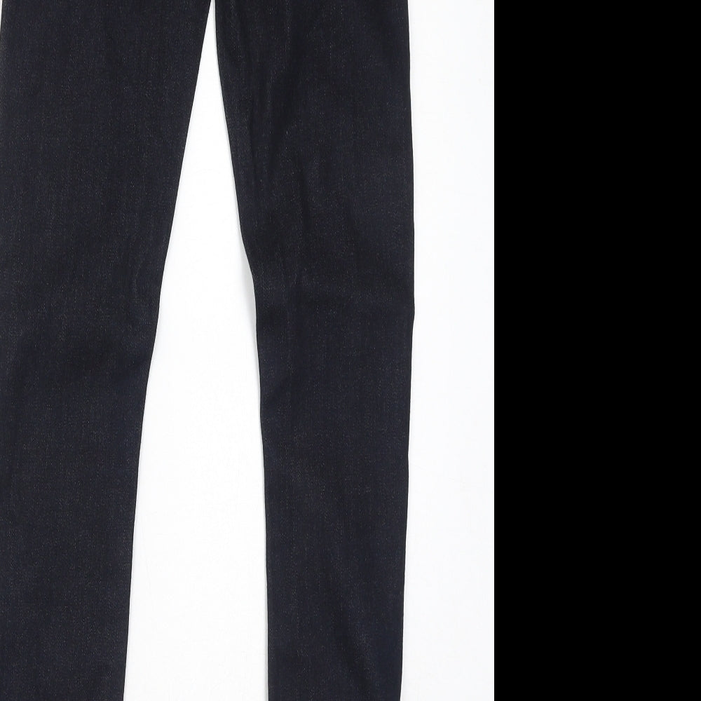 J Brand Womens Blue Cotton Skinny Jeans Size 24 in L30 in Regular Zip