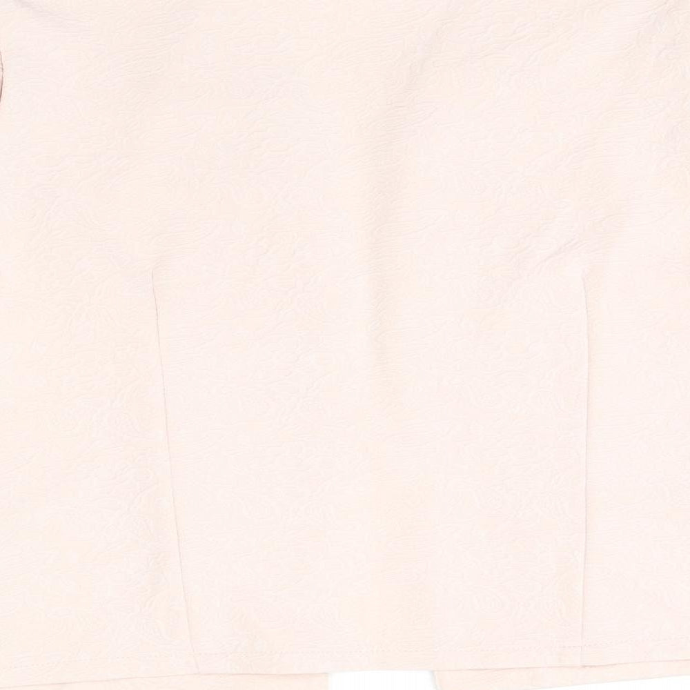M&Co Womens Pink Jacket Size 12