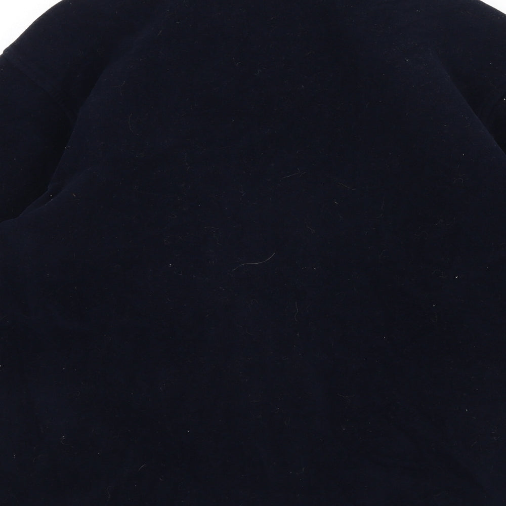 Marks and Spencer Womens Blue Jacket Size 12 Zip