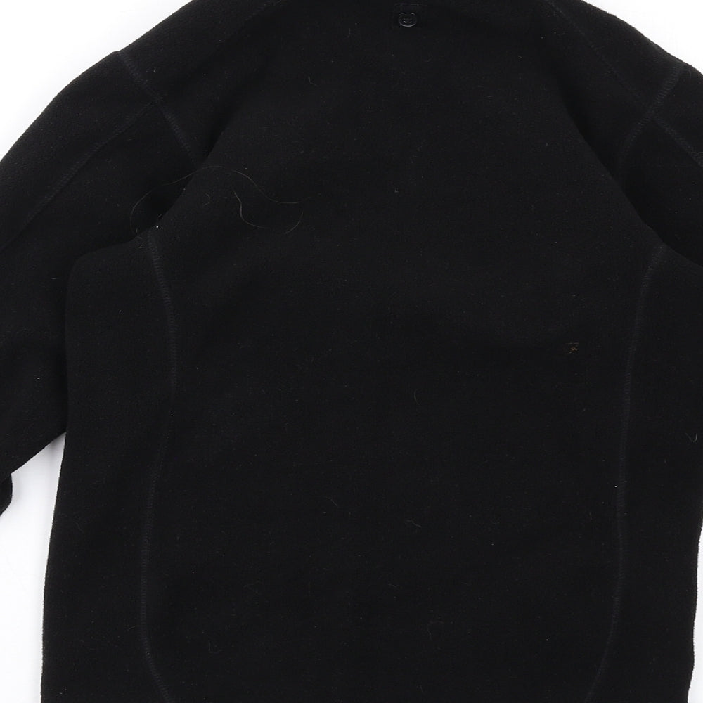 Karrimor Boys Black Jacket Size 9-10 Years Zip
