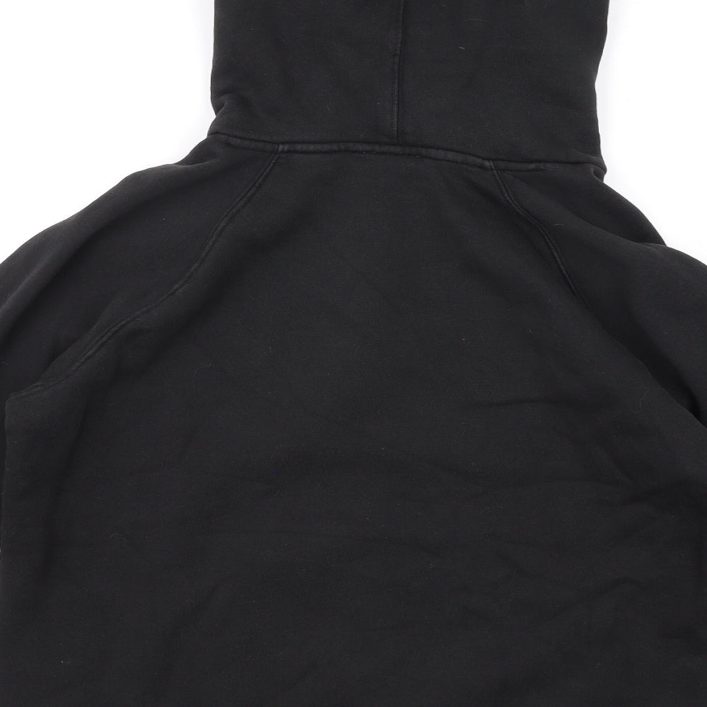 Levi's Womens Black Cotton Pullover Hoodie Size M Pullover - Reversible Sequins