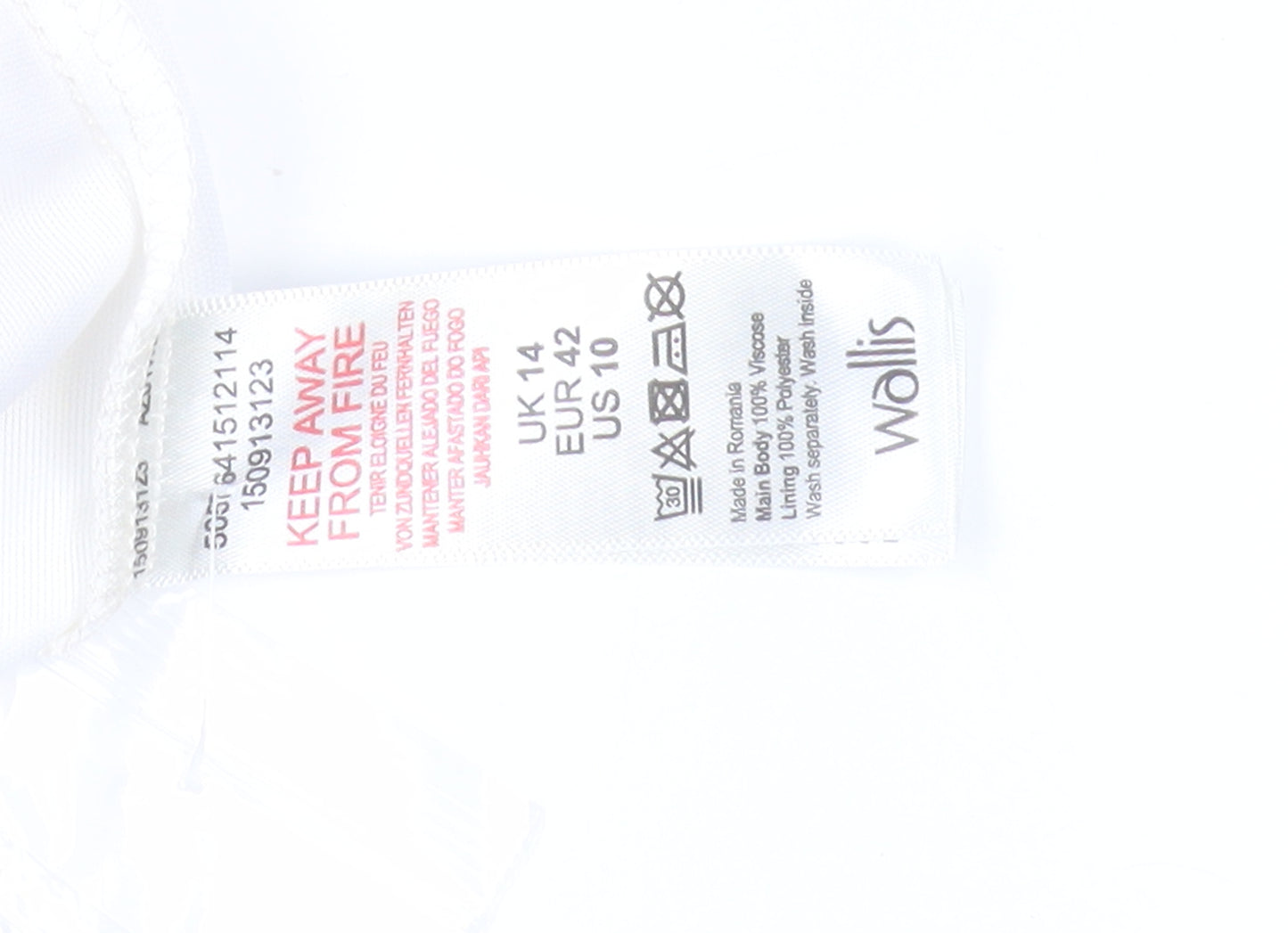 Wallis Women's Multicoloured Shift Dress Size 14