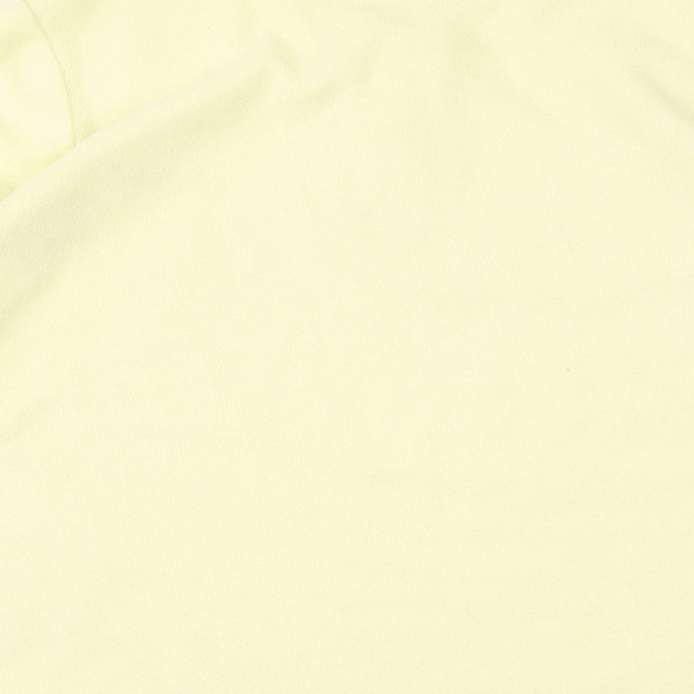 Nero Notte Womens Yellow Polyester Pullover Sweatshirt Size M Pullover