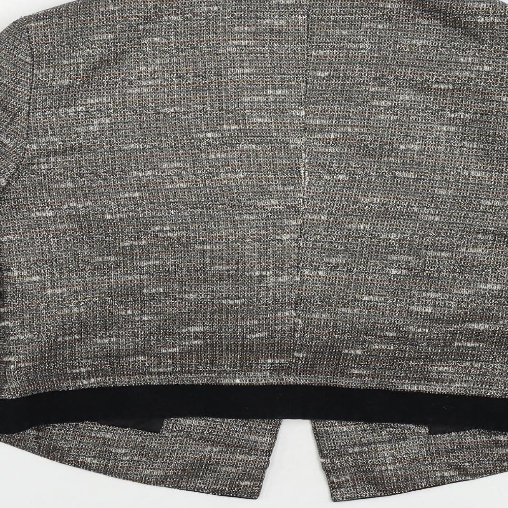 Marks and Spencer Womens Gold Jacket Blazer Size 10 Hook & Eye