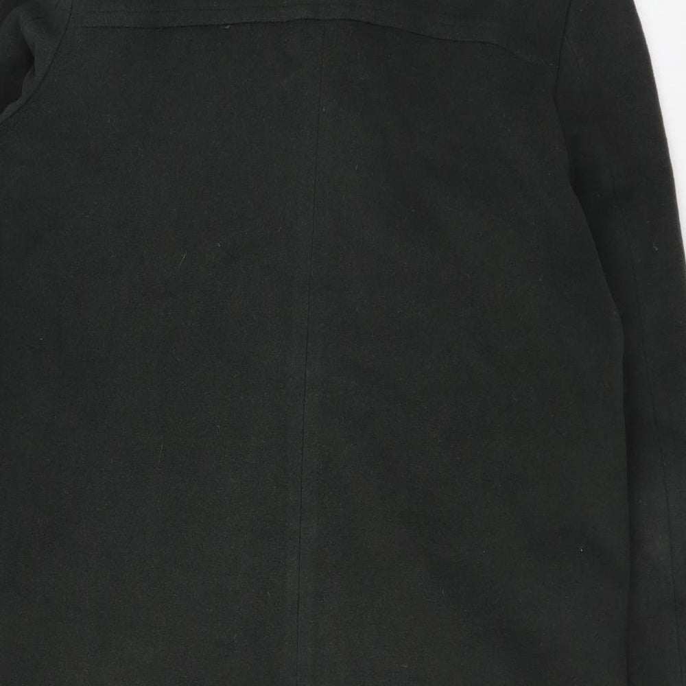 Viyella Womens Green Overcoat Coat Size 10 Zip