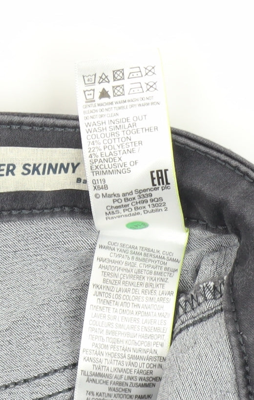 Marks and Spencer Women's Grey Skinny Jeans